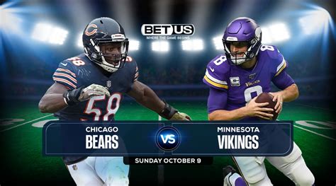 Bears Vs Vikings Prediction Preview Stream Odds And Picks