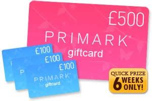 Get 500 Primark Gift Card