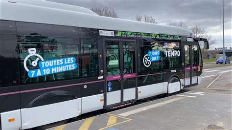 Irisbus Crealis Neo 18 GNV TEMPO 2 Réseau STAN NANCY