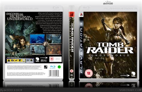 Tomb Raider: Underworld PlayStation 3 Box Art Cover by dell9300