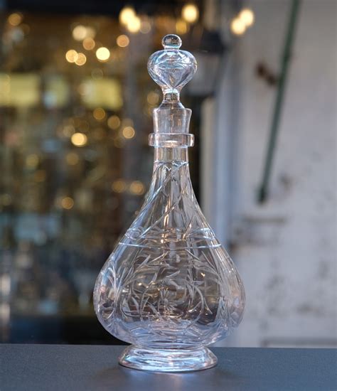 Carafe Cristal Baccarat Art Nouveau Galerie Maxime Marché Vernaison