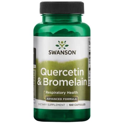 Jual Swanson Quercetin And Bromelain Isi 100 Capsul Shopee Indonesia