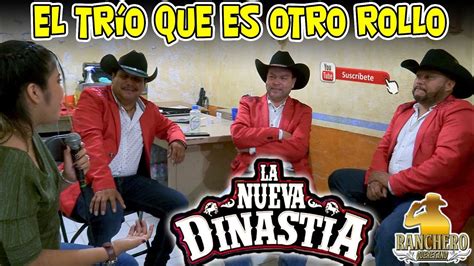 Entrevista Con La Nueva Dinastia El Trio Que Es Otro Rollo