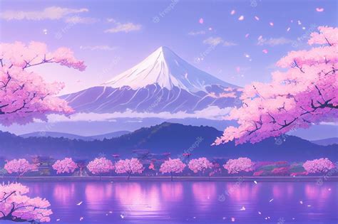 Mount Fuji Purple Wallpapers - Top Free Mount Fuji Purple Backgrounds ...