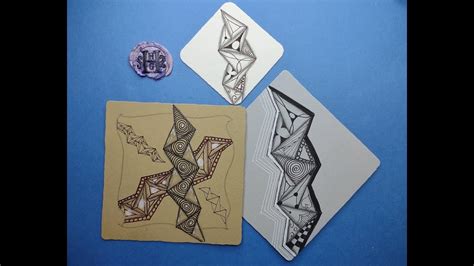 Zentangle® Quickie Ing Youtube