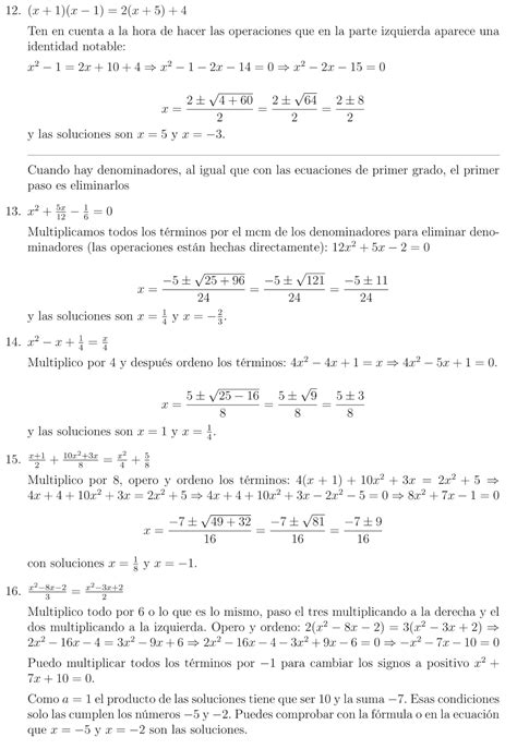 Problemas de Ecuaciones 2 ESO Resolución y Ejemplos