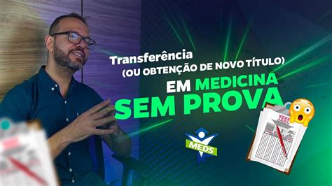 Poss Vel Fazer Transfer Ncia Entre Faculdades De Medicina Ou