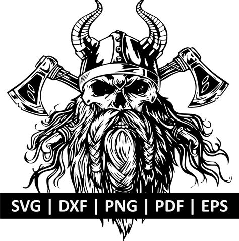 Viking Svg Viking Tattoo Barbarian Svg Horns Svg Odin Etsy Uk