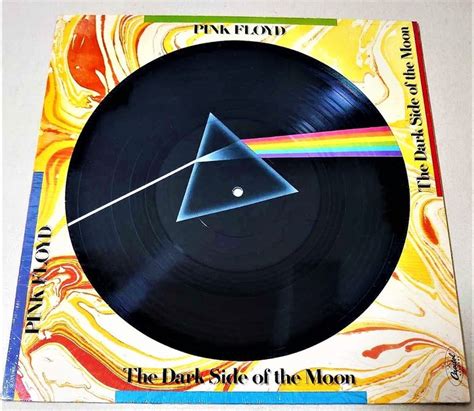 Pink Floyd The Dark Side Of The Moon Legendary Us Picture Disc Lp Premier Pressage