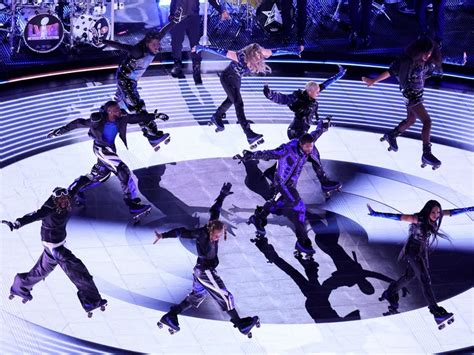 Usher Keeps Roller Skating At Vegas After Party Following Halftime Show