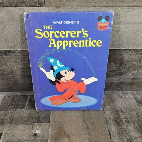 WALT DISNEY S THE Sorcerer S Apprentice Vintage 1973 Hardcover Book