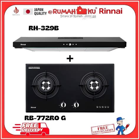 Jual Paket Promo Kompor Tanam Rinnai Rb Ro Cooker Hood Rh B