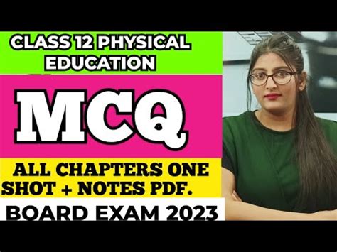 Class Physical Education Mcq Class Physical Education Most