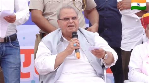 Satyapal Malik Letest Speech Governor Satyapal Malik Pulwama Attack