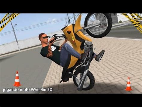 Jogando Moto Wheelie 3D Fazendo Gal YouTube