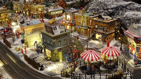 Kerstshow Intratuin Duiven Lemax Christmas Village Kerstdorp