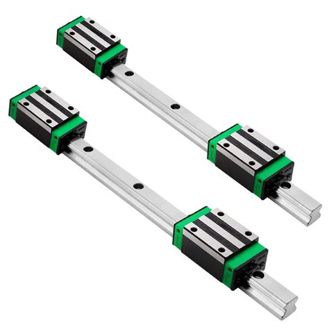 2pack HGR15 1500mm Linear Rail Guides With 4PCS HGH15CA Blocks For CNC