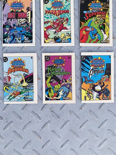 Vintage 1984 Dc Super Powers Collection Miniature Comics By Kenner