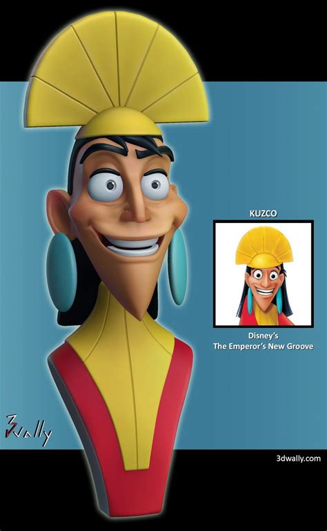 3dwally Kuzco The Emperors New Groove