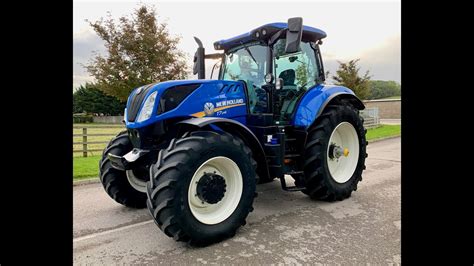 NEW HOLLAND T7 245 Power Command Full Walk Around Video YouTube