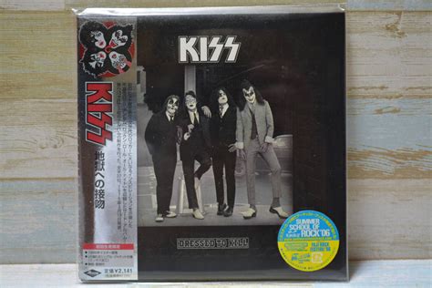 Yahooオークション 紙ジャケ Kiss Dressed To Kill 地獄への接吻