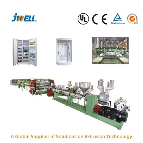 Jwell Plastic Extruder High Speed Single Layer Aba Three Layer Pe Hdpe