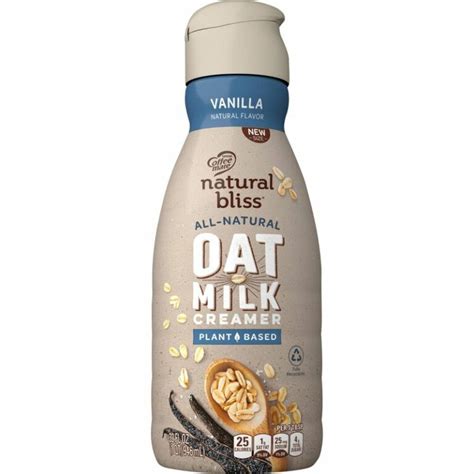 Natural Bliss Oat Milk Creamer Reviews And Info Dairy Free Vegan