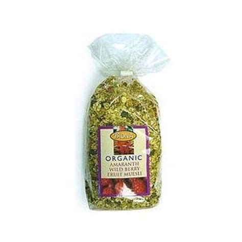 Biona Organic Amaranth Wild Berry Fruit Muesli 500g Shop The Best