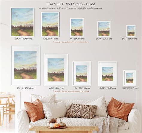 Typical Art Frame Sizes At Max Gardner Blog