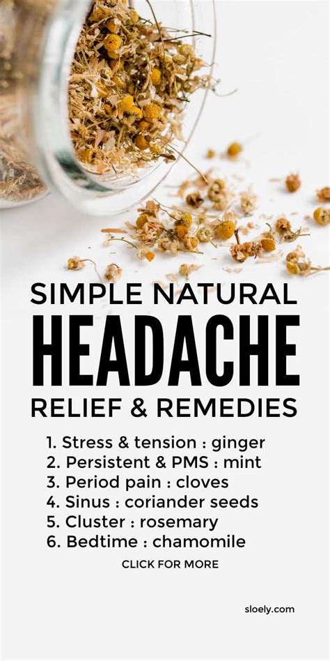 Natural Headache Relief