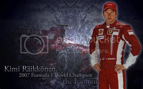 magic33 wallpapers: Kimi Raikkonen 2007 F1 Champion