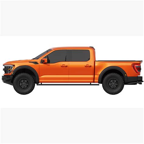 Ford F 150 Raptor 2021 3d 모델 다운로드 픽업 트럭 On