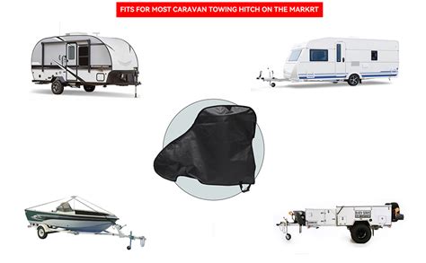 Caravan Towing Hitch Cover Drawbar Cover For Trailers And Caravans