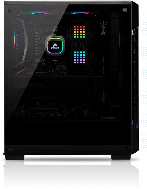 ICUE 220T RGB Airflow Tempered Glass Mid Tower Smart Case Black