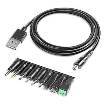 Hky Universal Usb Kabel Netzteil Usb A Stecker Auf Dc Hohlstecker