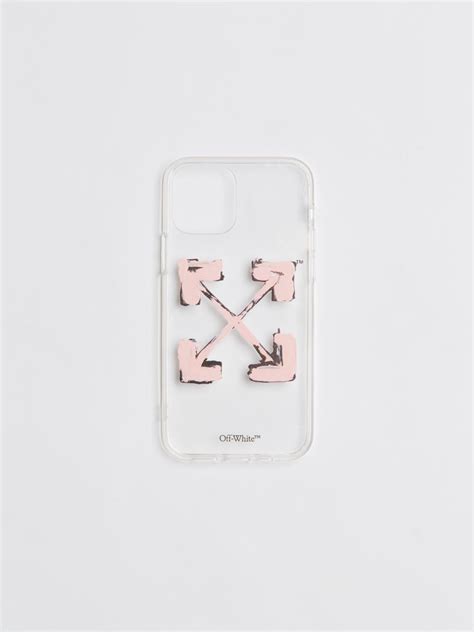 Pink Arrows Iphone 12 Case In Neutrals Off White™ Official Gb