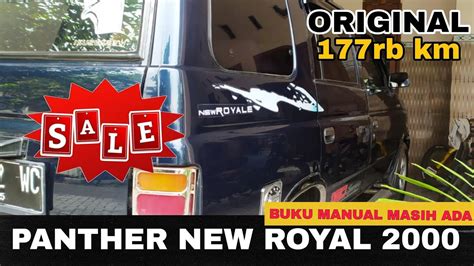 SDH TERJUAL Isuzu Panther New Royal 2000 Orisinil Total Mulus