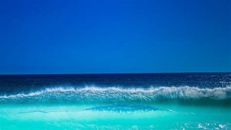 Waves Wallpaper Tropical Beach Rocks