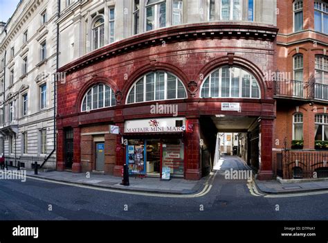 The Disused London Underground Down Street Station On The Piccadilly