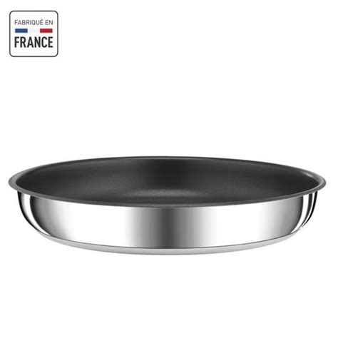 Tefal Ingenio Preference Poêle 28 Cm Induction Revêtement Antiadhésif Inox Fabriqué En