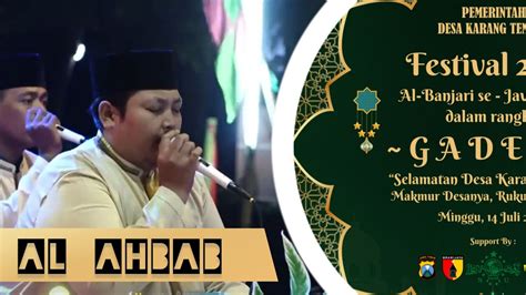 FESBAN GADESO 2024 Se Jatim AL AHBAB Festival Al Banjari Gadeso 2024