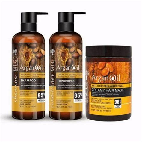 Argan Oil Anti Hair Fall Creamy Hair Mask 98 Repair Damage Hair 1000