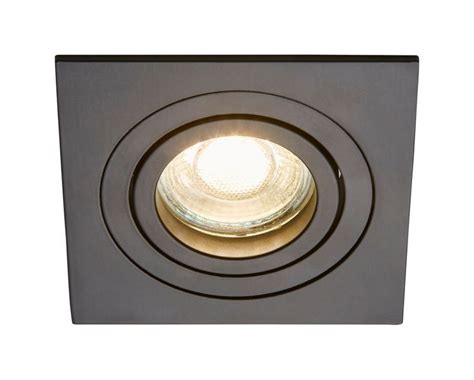 Inlight Inl Blk Pasto Tilt Downlight Ip Matt Black Square