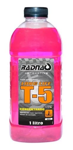 Fluido Para Radiador Long Life T Rosa Radnaq Concentrado Mercadolivre