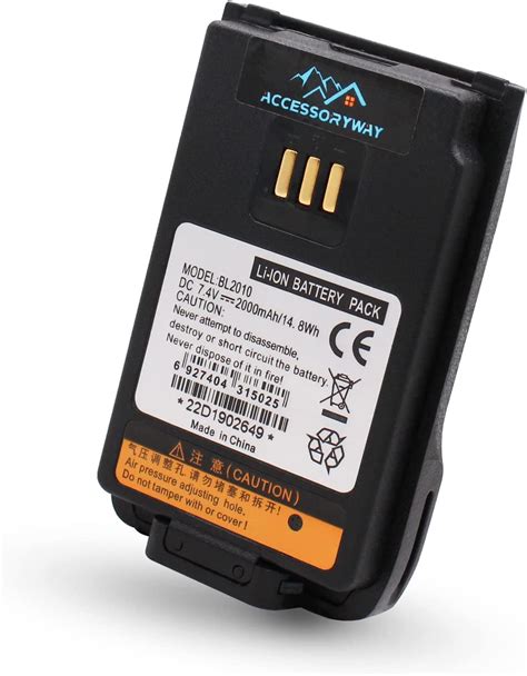 Amazon Accessoryway Replacement Hytera PD402i PD412i PD482i PD502i