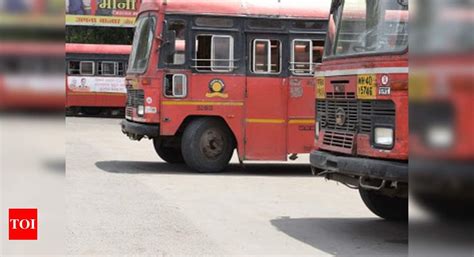 Msrtc Adds More Buses In Rural Areas Nashik News Times Of India