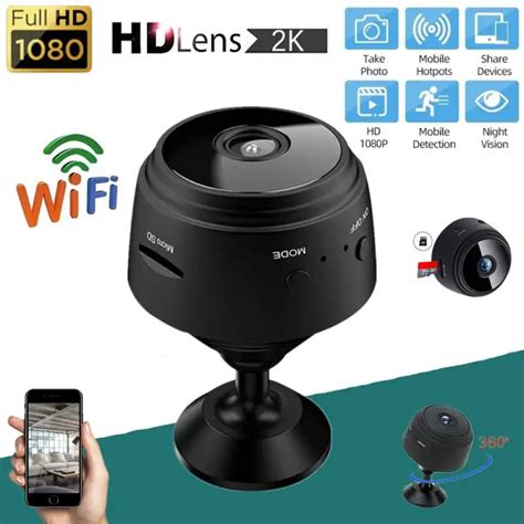 Minicámara A9 con WiFi 1080p HD versión nocturna grabadora de voz