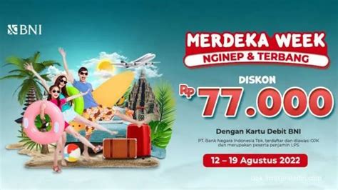 Promo Debit Bni Di Mister Aladin Diskon Hotel And Tiket Pesawat Rp 77000