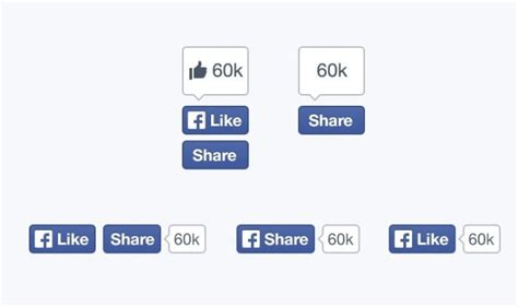 Free New Facebook Like Button PSD - TitanUI