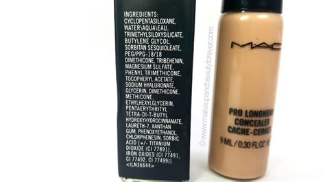 Mac Pro Longwear Concealer Review Swatches